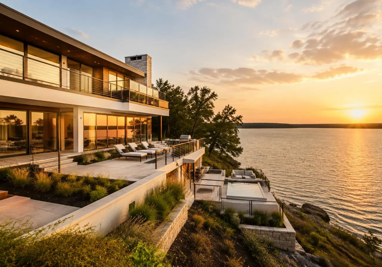 Waterfront Terrace Home exterior in Rockwall
